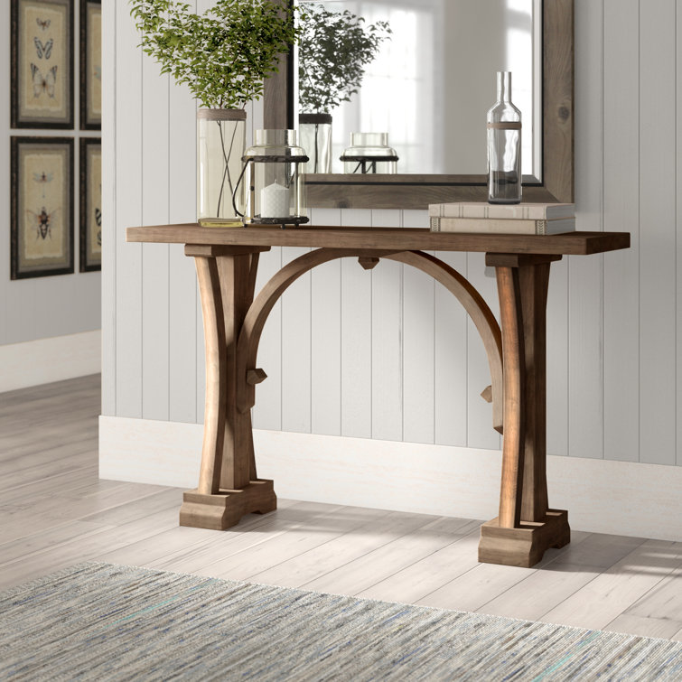 Birch Lane Cayce 54'' Solid Wood Console Table & Reviews Wayfair Canada
